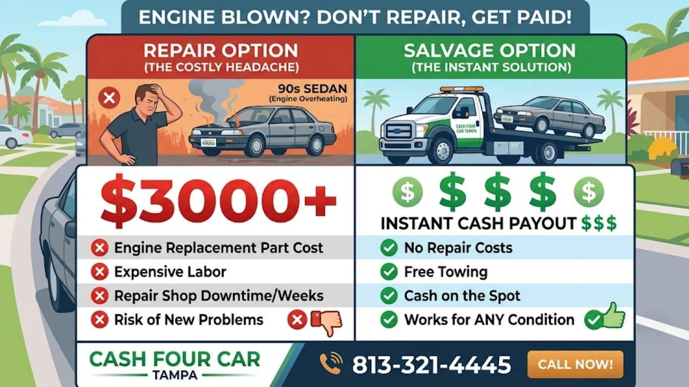 Blown Engine get Paid