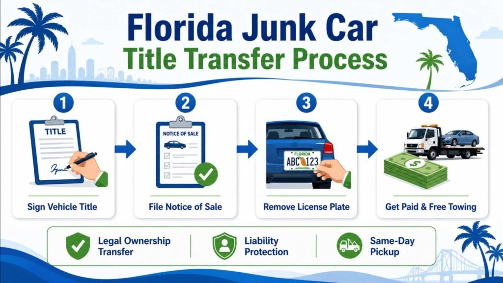 Florida Car Title Transfer & Paperwork for Junk Cars Guide