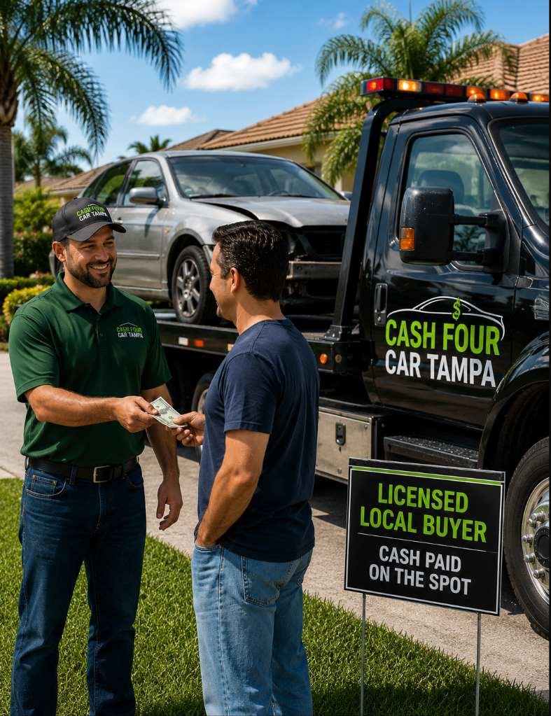 Sell Your Scrap Car in Tampa | Fast Cash & Free Towing